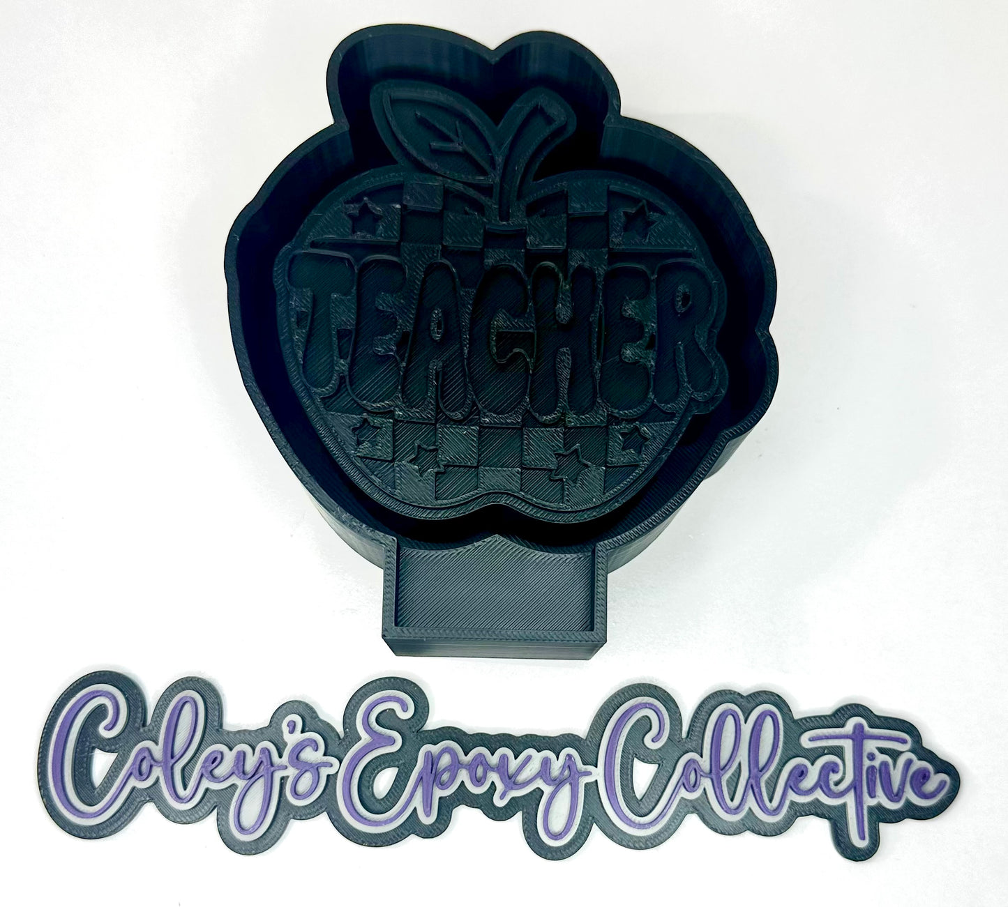 Teacher Checker Apple Silicone Mold