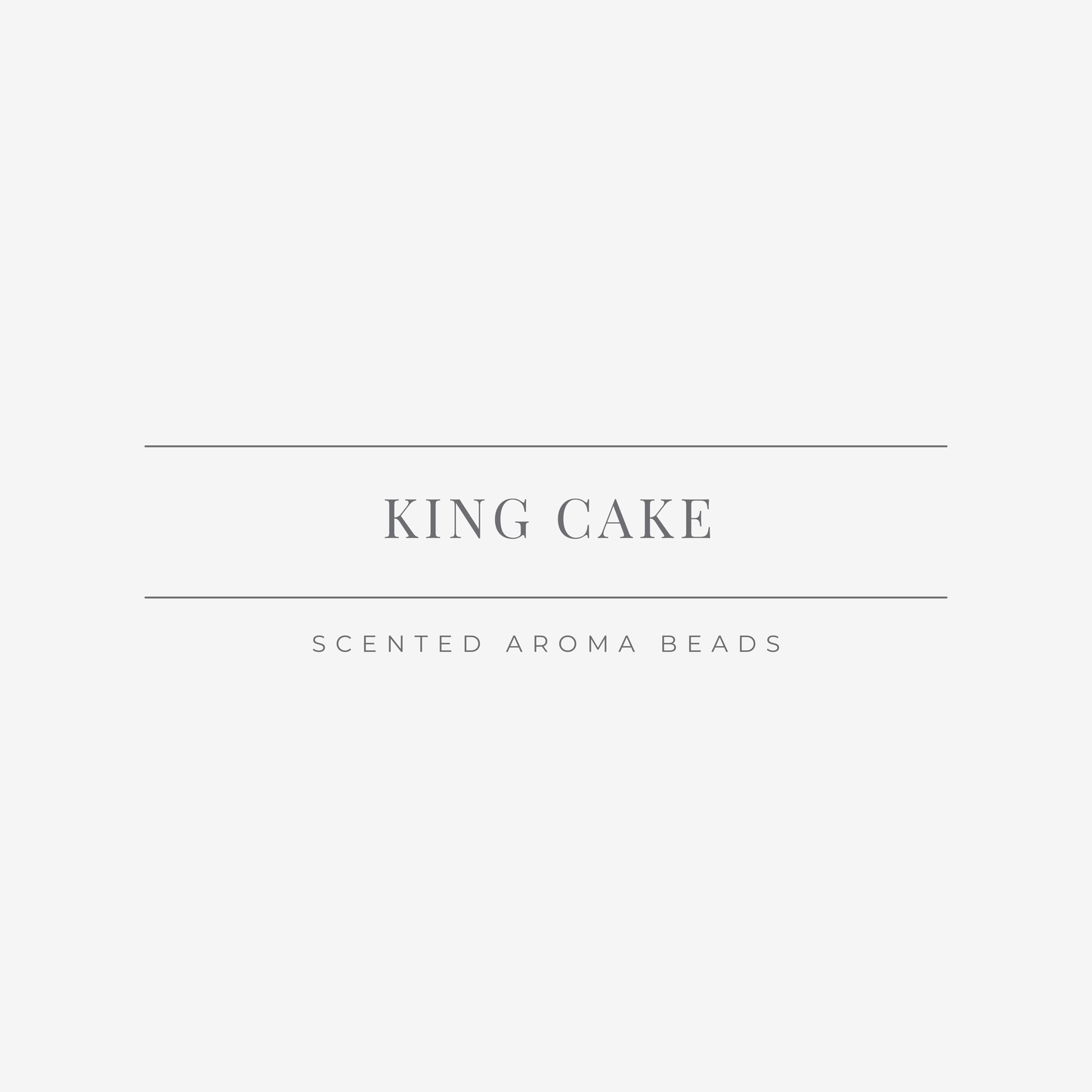 King Cake Scented Aroma Beads