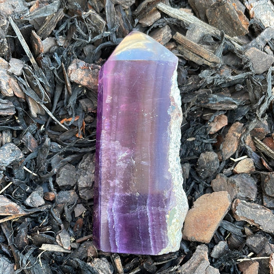 Purple Fluorite Tower