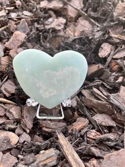 Caribbean Calcite Heart